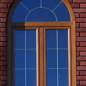 Арочное противопожарное огнестойкое окно / серия FRM1030