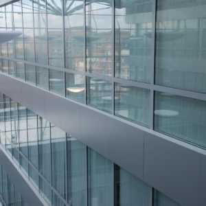 Противопожарный витраж для внешнего фасадного остекления / серия FRM7334